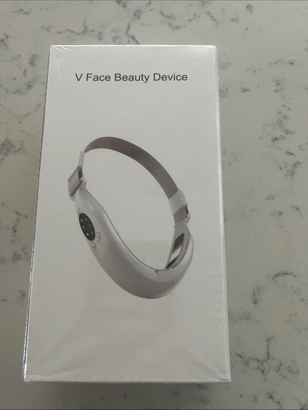 New in sealed box V Face Beauty Device - White Facial Massage & Toning Tool